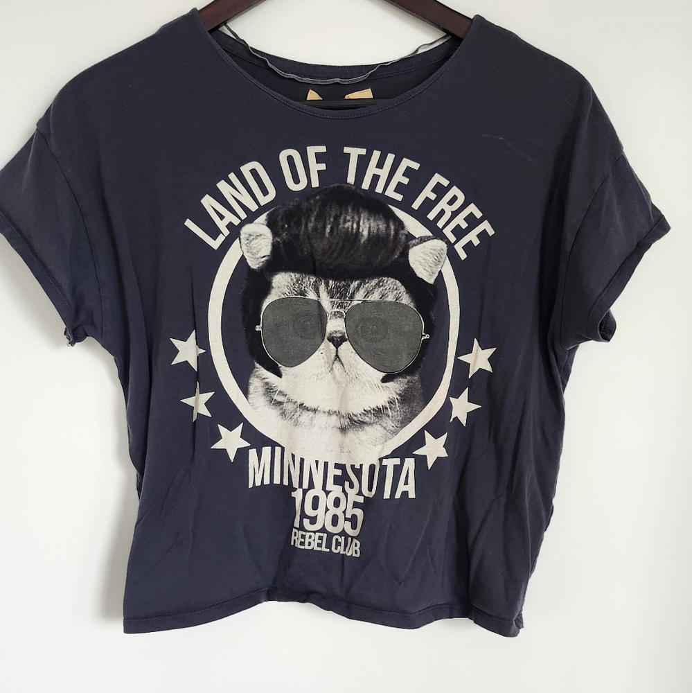 Zara Cat Graphic Tee